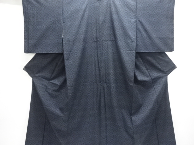 Japanese Kimono / Tsumugi Omeshi Silk